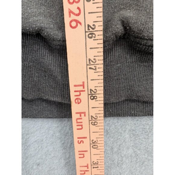 U.S. Polo Assn. Hoodie Mens 2XL Gray Full Zip Fleece Embroidered USPA 3 Sleeve - Picture 7 of 10